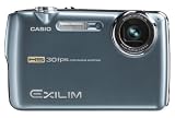 Casio EXILIM EX-FS10 BE Highspeed Digitalkamera (9 Megapixel, 3-fach opt. Zoom, 6,4 cm (2,5 Zoll) Display) blau