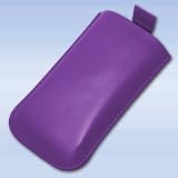 iGloo Premium: Purple Leather Pouch Case with Pull Tab for Apple: iPhone (2G, 3G, 3GS, 4), iPod Touch 1 2 3. BlackBerry 9105 Pearl 3G. Nokia: C3, C6, C6-01, C7, N8, N97, N97 Mini, 5230, E5, E6, E72, X6. Samsung: S5230 Tocco Lite, Genio, i9000 Galaxy S, i5500 Galaxy Europa, i5800 Apollo, i9020 Nexus S, S5570 Galaxy Mini, S5830 Galaxy Ace, S8500 / S8530 Wave, S5620 Monte. Sony Ericsson: Xperia X10 Mini, Vivaz, Satio, Aino, Neo. Motorola: Defy, Milestone, Atrix. LG: Cookie, Viewty, GT540 Optimus, GM360 Viewty Snap, P500 Optimus One. HTC: Salsa, Google Nexus One, Legend, Desire, Desire Z, Desire S, Mozart, Trophy 7, Wildfire & Wildfire S.