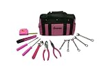 12 Piece Pink Tool Kit