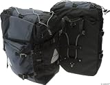  Axiom Champlain Deluxe Panniers: Black/Gray