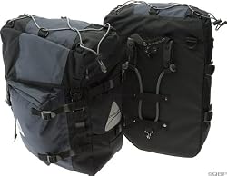 Axiom Champlain Rear Panniers 3000 cubic inches Black/Silver