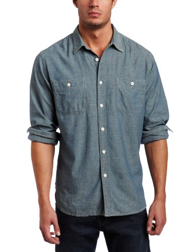 Dockers Men's 2 Pocket Chambray Shirt