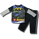 Lego Batman and Batmobile 2 piece Pajamas for boys