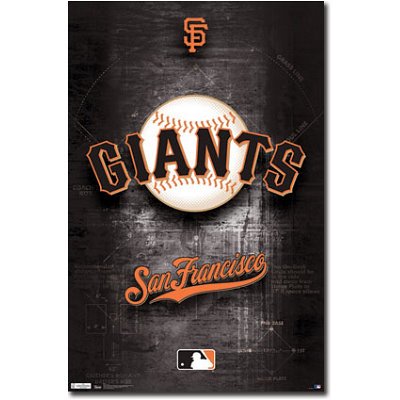 (22x34) San Francisco Giants Logo 2011 Sports Poster Print