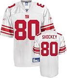 Men`s New York Giants #80 Jeremy Shockey Road Replica Jersey