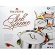Revere Chef's Supreme 9 Piece Copper Bottom Pan Set