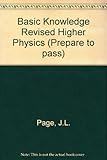 Basic knowledge revised Higher physics