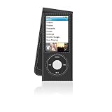 Belkin Leather Sleeve Case Cover for Apple iPod Nano 5G 5th Gen With Camera Opening - Black