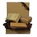 Aromatherapy Herbal Soap Gift Set (4 Oz Tea Tree, 4 Oz Patchouli & Bamboo Wood Soap Dish)