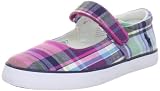 Polo by Ralph Lauren Sander Mary Jane Sneaker (Toddler/Little Kid),Pink Multi Plaid,7 M US Toddler