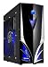 Cit Mars Midi Tower Gaming Case With 2 X Blue Led Fans & Led