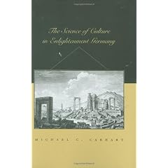 The Science of Culture in Enlightenment Germany