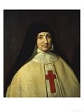 Abbess Jeanne-Catherine-Agnes Arnauld Giclee Poster Print