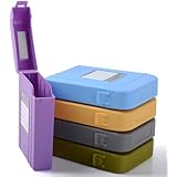 iDsonix&reg; Professional Premium Anti-Static Hard Drive Protection Box for 3.5 Inch HDD Storage Moistureproof Dustproof Shockproof (Five Colors)