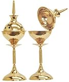 Review Burners & Holders  / Brass Temple Incense Burner/Censer - 9