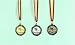 Medaille mit Band, ohne Emblem (Preis pro Stück). Art_306501a