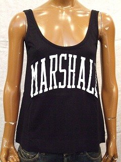(フランクリンアンドマーシャル)FRANKLIN & MARSHALL WOMEN'S TANKTOP レディーズ タンクトップ　ブラック