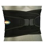 Review ITA-MED  / Maxar Sports Belt -Airprene Lumbo-Sacral Support with Metal Stays - Black
