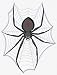 Plastic Spider on Web