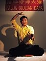 Qigong Master Li Hongzhi in Meditative Moment, Absent Leader of Falun Gong Collections Premium Photographic Poster Print by Ted Thai, 24x32