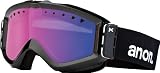 Anon Herren Skibrillen FIGMENT PAINTED, black/blue solex lens, 233370