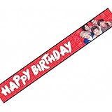 One Direction 1D Party Accessories Brands Banner Foil