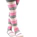 TeeHee Little Girls and Toddlers Fashion Tights 3 Pair Pack (3-5 Years, Stripes)