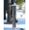 Tails Up Upside Down Thistle Tube Feeder 5-1/2" dia by 17" high