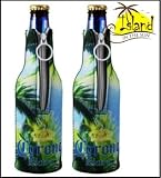 (2) Corona Extra Palm Tree Beer Bottle Koozies Cooler