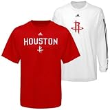Houston Rockets adidas Short/Long Sleeve T-Shirt Combo Pack