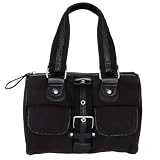 Xhilaration Glitter Satchel - Black (Small)