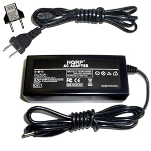 HQRP Replacement AC Adapter / Charger for Canon VIXIA HF G10 HF S11 HF S20 HF S30 HF S200 HF S21 VIXIA HF M32 Camcorder with USA Cord & Euro Plug Adapter
