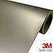 3M 1080 M230 MATTE GRAY ALUMINUM 3in x 5in (SAMPLE SIZE) Car Wrap Vinyl Film