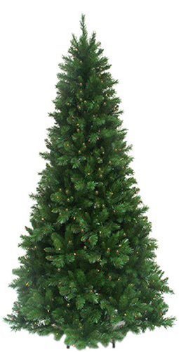 Prelit Eddington Spruce Artificial Christmas Tree with Clear Lights
