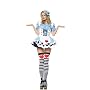 Sexy 2Pc Miss Alice In Wonderland Halloween Costume
