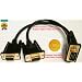 Premium GOLD Series VGA/SVGA Y Splitter Cable by PTC