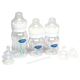 Dr Browns WIDE Delux starter set bottles