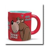Goober I Love You Bear Coffee Mug By Gund