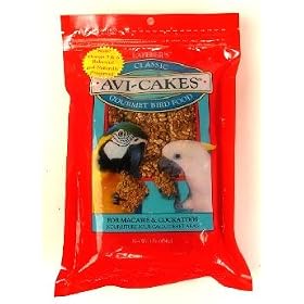 Avi-Cakes Gourmet Bird Food for Macaws and Cockatoos by Lafebers