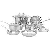 Cuisinart 77-11G Chef's Classic Stainless 11-Piece Cookware Set