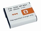 MicroInformatique - 4Value Batterie au lithium � haute capacit� NP-BG1, NP-FG1, NPBG1, NPFG1, BG1, FG1 pour SONY CYBERSHOT DSC H3 H7 H9 H10 H20 H55 HX5V N1 N2 T20 H50 T100 WX1 W30 W40 W35 W50 W55 W70 W80 W85 W90 W100 W110 W120 W130 W150 W170 W200 W210 W220 W230 W270 W275 W290 W300 20HDPR