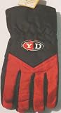 Dypel Hitech Black and Red Color Children Thinsulate Lining Ski Gloves for Ages 10-12 Years