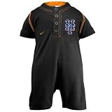 Nike New York Mets Infant Black MLB Romper