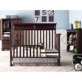 kathy ireland Baby by LaJobi Pennsylvania Guard Rail (Classic Cherry)