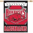 Arkansas Razorbacks 27"x37" Banner - College Athletics Sports Merchandise