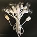 20 ft. White 10-Socket Cord for Paper Lanterns (24 inch spacing)