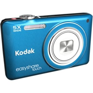 Kodak Easyshare Touch M5370 16 MP Digital Camera with 5x Optical Zoom, HD Video Capture and 3.0-Inch Capacitive Touchscreen LCD (Blue)