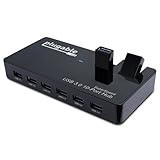 Plugable USB 3.0 10-Port Hub (48W Power Adapter)