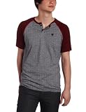 Zoo York Men's Short Term Raglan Henley