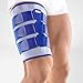 Bauerfeind - MyoTrain - Thigh Support - Support for Injuries to The Thigh or Hamstring - Size 3 - Color Titanium